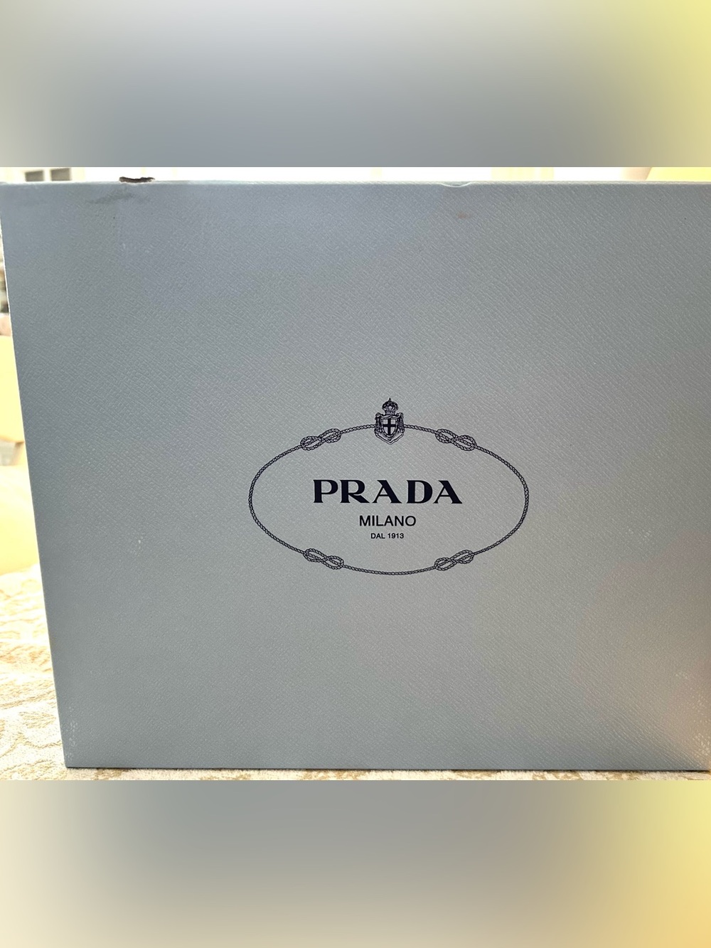 DEAL DEAL DEAL. PRADA Nylon PRAX Sneakers - 1E245L -  Blue White $200 discount - Picture 12 of 12